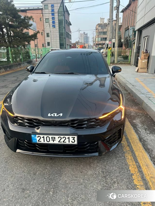 Kia The New K5 3rd generation 2024 Черный из Кореи