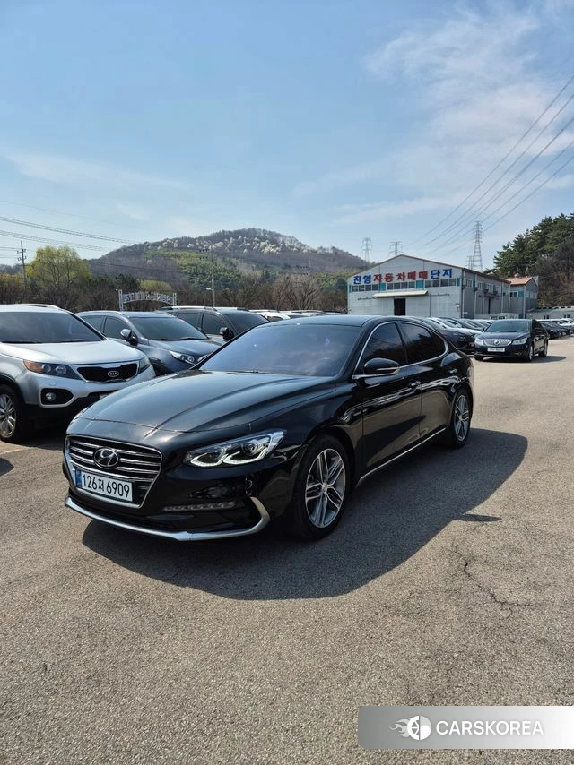 Hyundai Grandeur IG 2018 Черный из Кореи