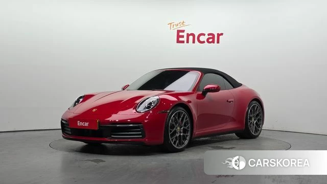 Porsche 911(992) 2024 Красный из Кореи