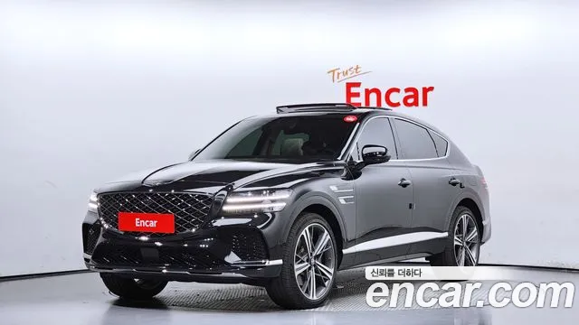 Genesis GV80 Coupe 2023 Черный из Кореи