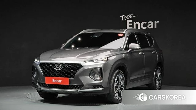 Hyundai Santa Fe TM 2018 Серый из Кореи