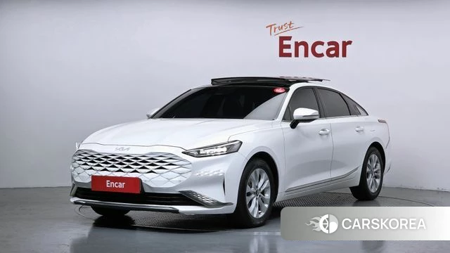Kia K8 2021 Белый из Кореи