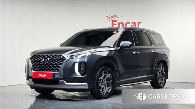 Hyundai Palisade 2021 Серый из Кореи