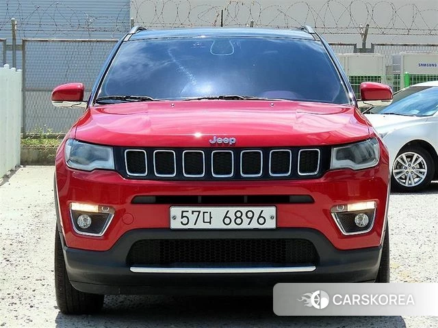Jeep Compass 2nd Generation 2019 Красный из Кореи