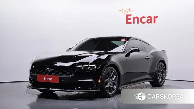 Ford Mustang 7th Generation 2024 Черный из Кореи