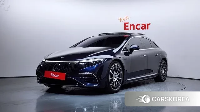 Mercedes-Benz EQS V297 2021 Синий из Кореи