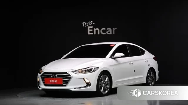 Hyundai Avante AD 2018 Белый из Кореи