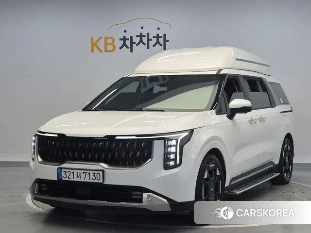 Kia The New Carnival 4th Generation 2024 Белый из Кореи