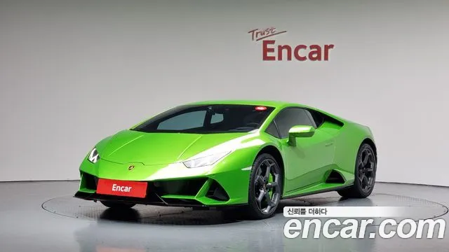 Lamborghini Huracan 2019 Зеленый из Кореи
