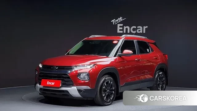 Chevrolet (GM Daewoo) Trailblazer 2021 Красный из Кореи