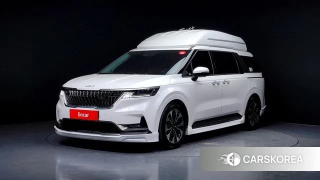 Kia Carnival 4th generation 2021 Белый из Кореи