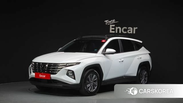 Hyundai Tucson Hybrid (NX4) 2022 Белый из Кореи
