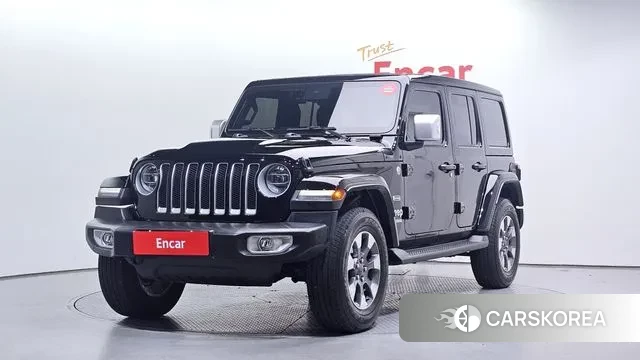 Jeep Wrangler (JL) 2022 Черный из Кореи