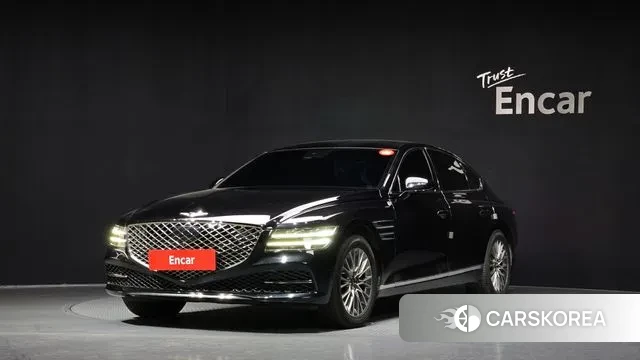 Genesis G80 (RG3) 2021 Черный из Кореи