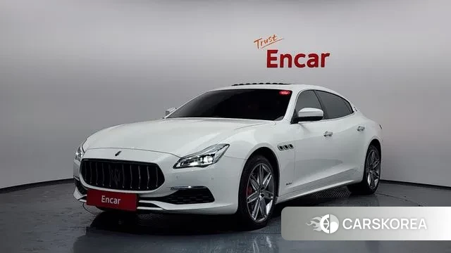 Maserati Quattroporte 2020 Белый из Кореи