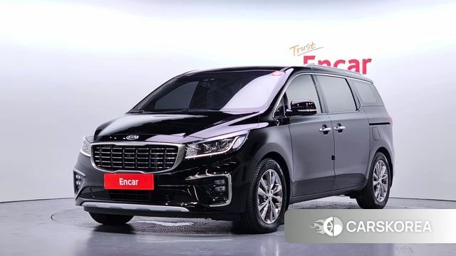 Kia The New Carnival 2019 Черный из Кореи