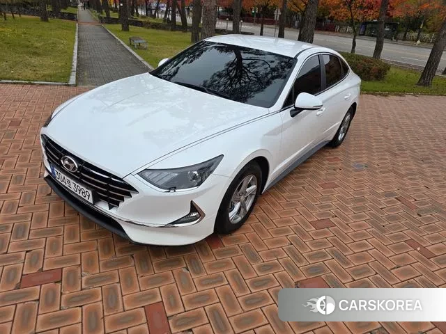 Hyundai Sonata (DN8) 2022 Белый из Кореи