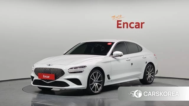 Genesis The New G70 2022 Белый из Кореи