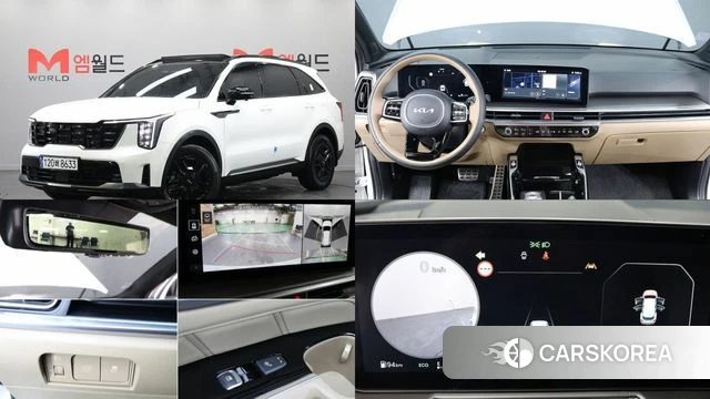 Kia The New Sorento 4th Generation 2024 Белый из Кореи