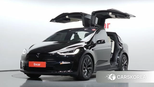 Tesla Model X 2024 Черный из Кореи