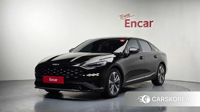 Kia K8 Hybrid 2023 Черный из Кореи