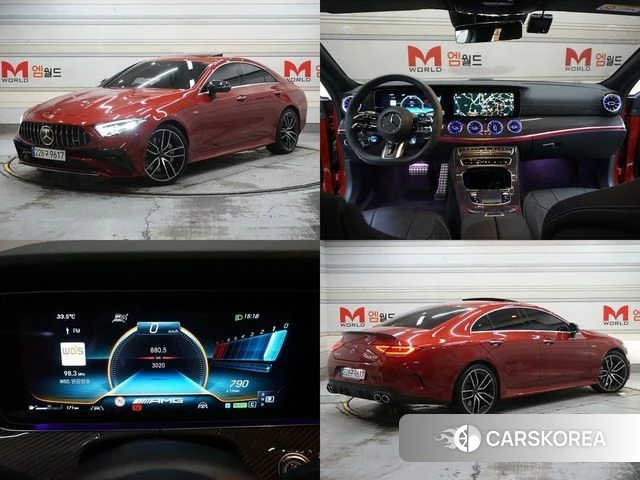 Mercedes-Benz CLS-Class C257 2023 Красный из Кореи