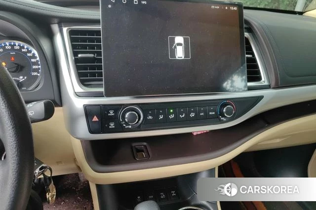 Toyota Highlander 2021 Черный из Китая
