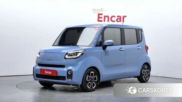 Kia The New Ray 2021 Светло-серебряный цвет из Кореи