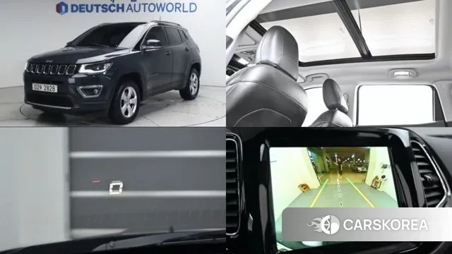 Jeep Compass 2nd Generation 2018 Серый из Кореи