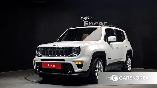 Jeep Renegade 2021 Белый из Кореи