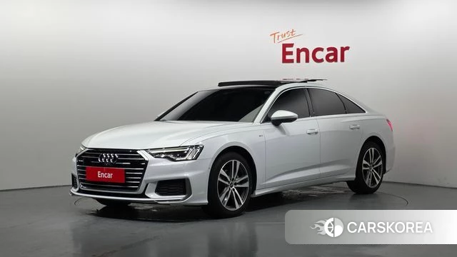Audi A6 (C8) 2022 Белый из Кореи