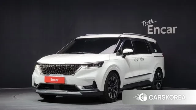 Kia Carnival 4th generation 2021 Белый из Кореи