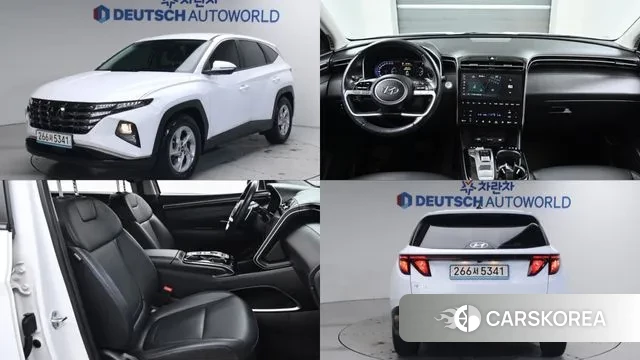 Hyundai Tucson (NX4) 2022 Белый из Кореи