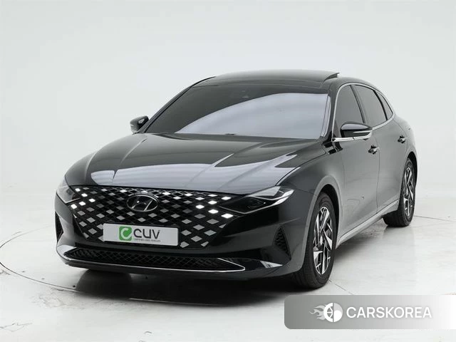 Hyundai The New Grandeur IG Hybrid 2022 Черный из Кореи