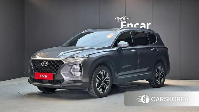 Hyundai Santa Fe TM 2018 Серый из Кореи