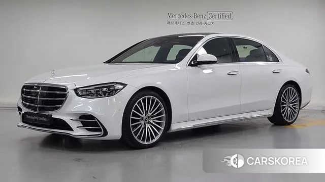 Mercedes-Benz S-Class W223 2024 Белый из Кореи