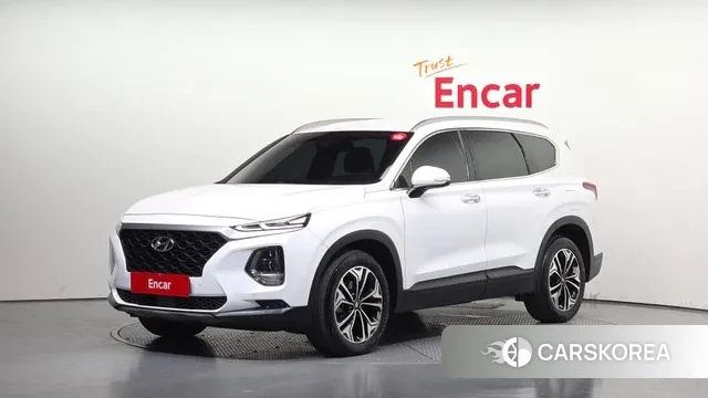 Hyundai Santa Fe TM 2018 Белый из Кореи