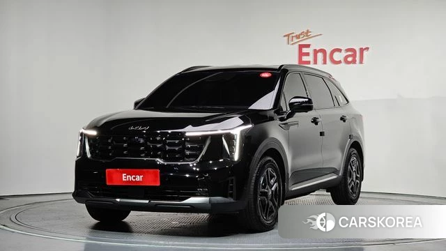 Kia The New Sorento 4th Generation 2023 Черный из Кореи
