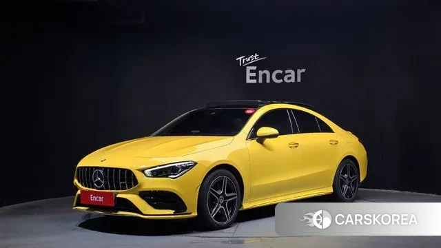 Mercedes-Benz CLA-Class C118 2020 Желтый из Кореи