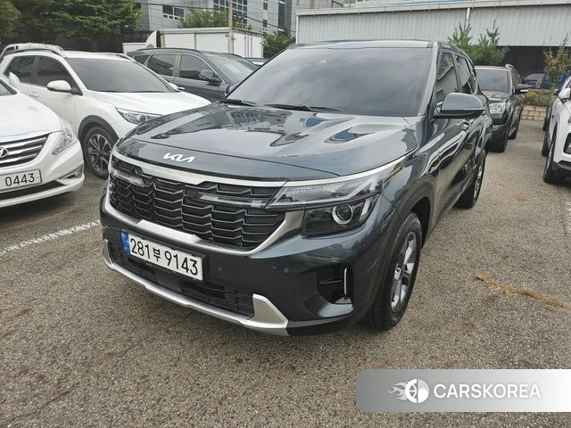 Kia The New Seltos 2023 Серый из Кореи