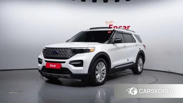 Ford Explorer 6th Generation 2023 Белый из Кореи