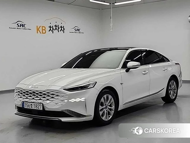 Kia K8 2021 Белый из Кореи