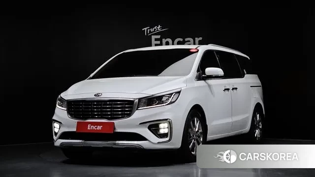 Kia The New Carnival 2020 Белый из Кореи