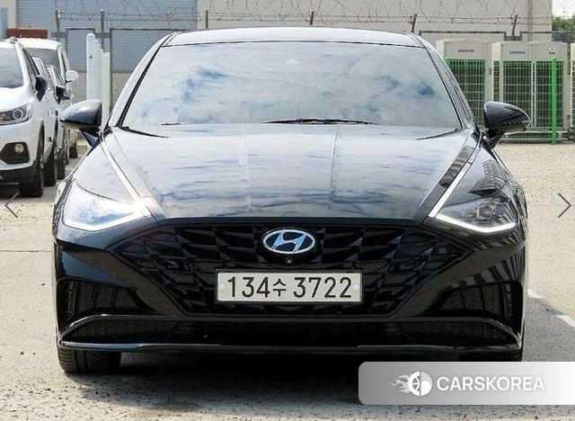 Hyundai Sonata (DN8) 2023 Черный из Кореи