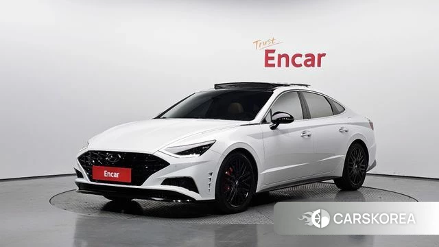 Hyundai Sonata (DN8) 2021 Белый из Кореи