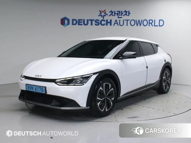 Kia EV6 2023 Белый из Кореи