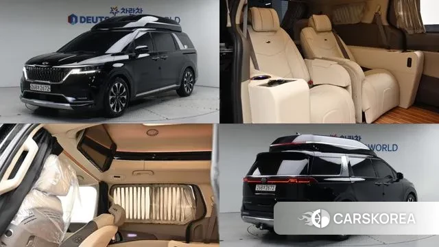 Kia Carnival 4th generation 2021 Черный из Кореи