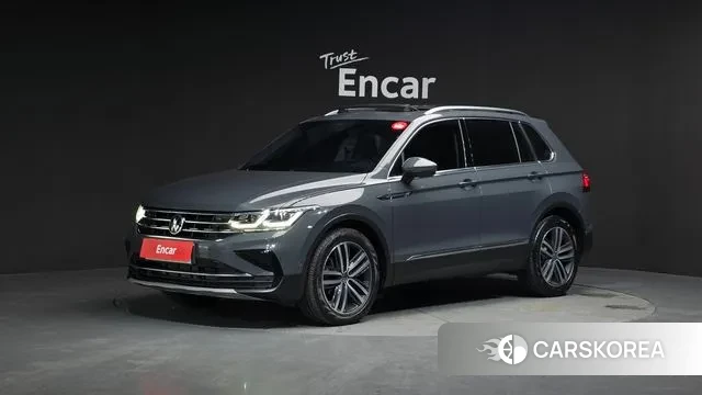 Volkswagen Tiguan second Generation 2021 Серый из Кореи