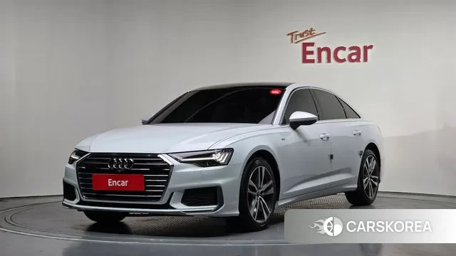 Audi A6 (C8) 2023 Белый из Кореи