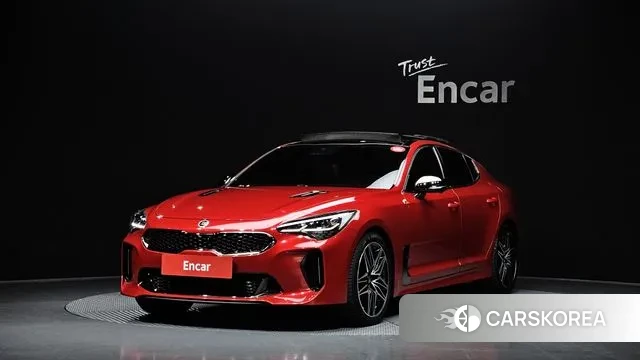 Kia Stinger Meister 2021 Красный из Кореи